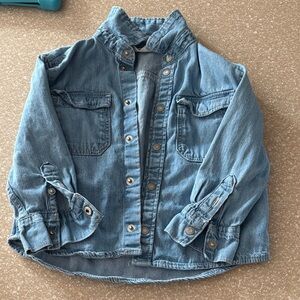 H&M Light Blue Kids Denim shirt
